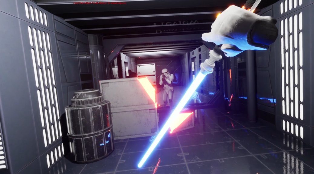 光剑对决！《星球大战绝地武士2》VR自制版演示视频